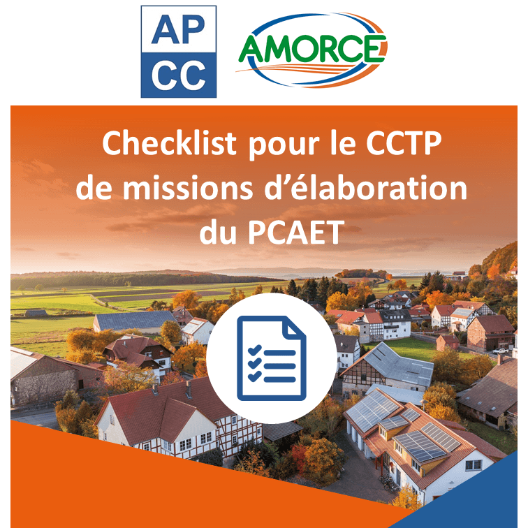 Checklist mission d'elaboration du CCTP PCAET